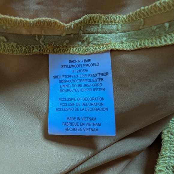 Sachin + Babi Yellow Maxi Dress - Picture 12 of 12